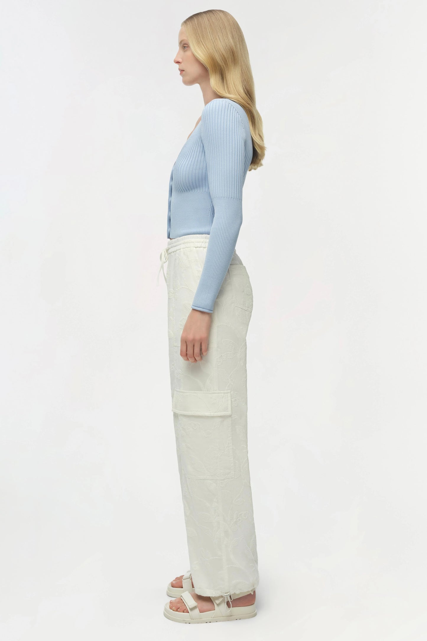 Ailany Knit Cardigan Tidepool - Simkhai