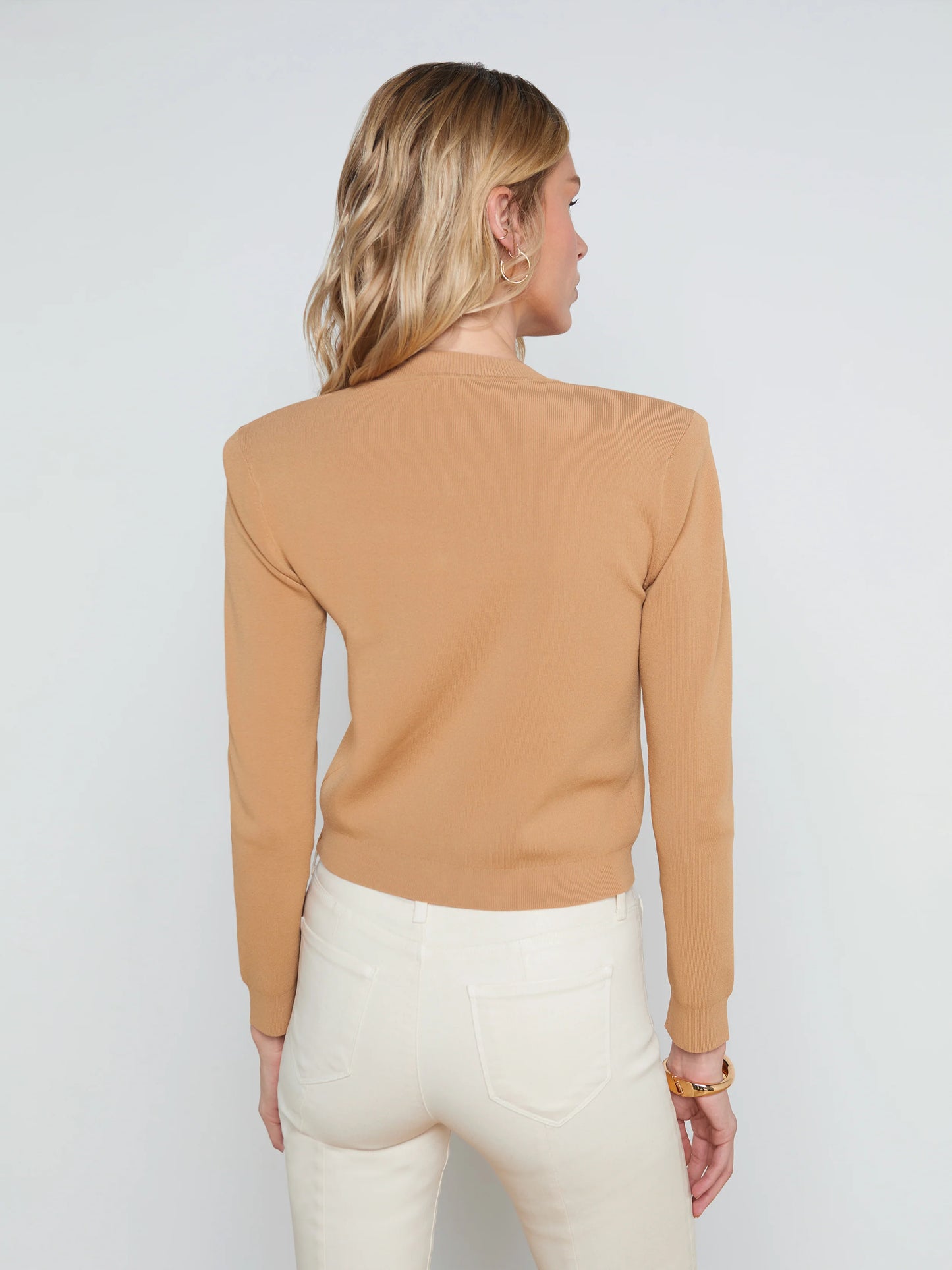 Toulouse Cardigan Soft Camel - L'AGENCE