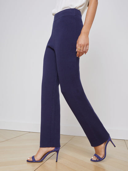 Enda Knit Pant Midnight - L'AGENCE