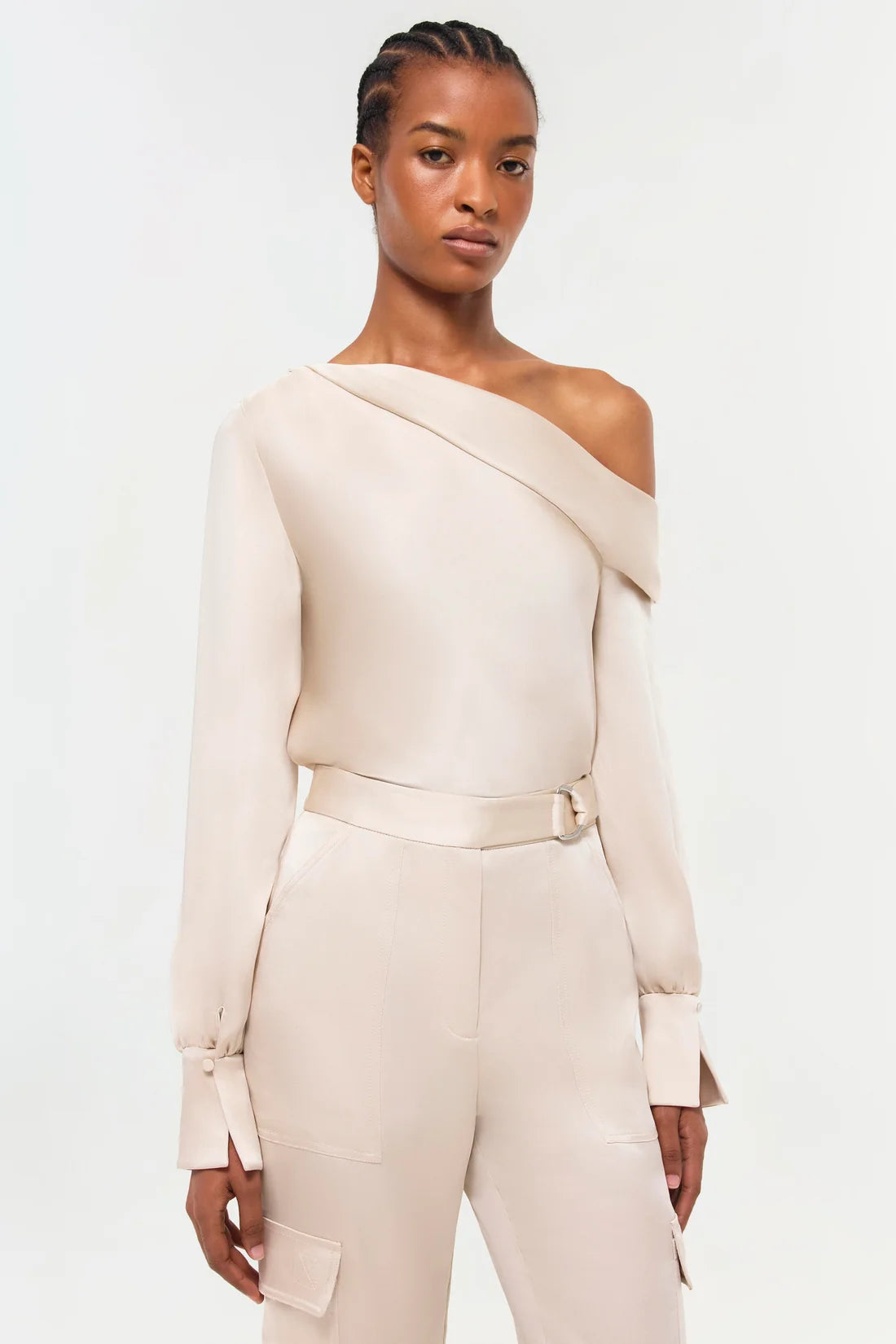 Signature Alice Top Champagne - Simkhai