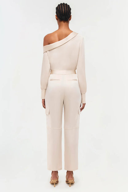 Signature Alice Top Champagne - Simkhai