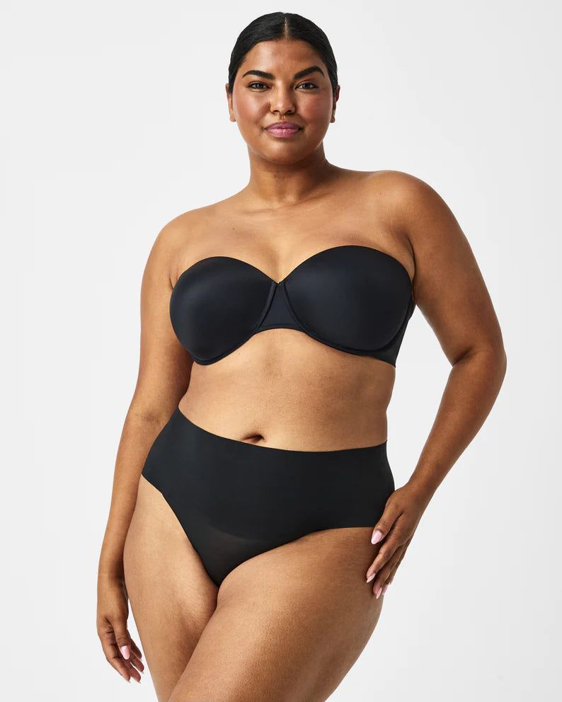 Up For Anything Strapless Bra Very Black - SPANX