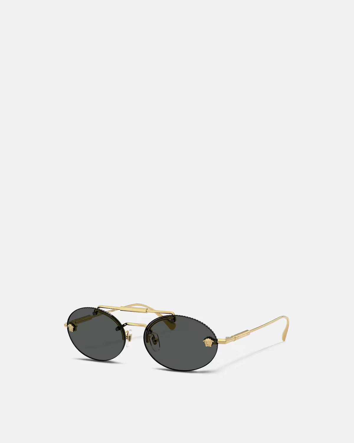 Medusa Light Sunglasses Black/Gold - Versace