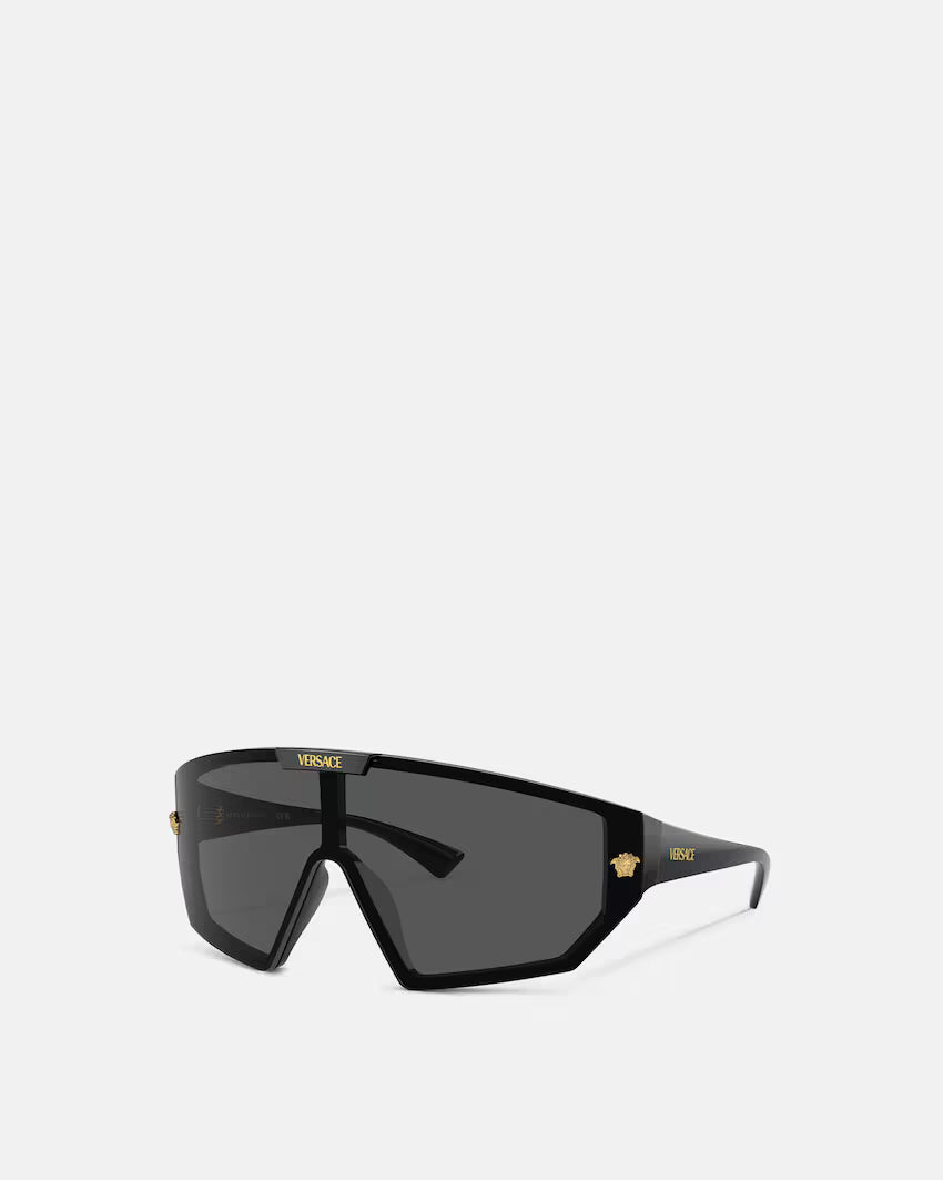 Medusa Horizon Sunglasses Black - Versace