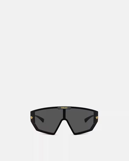 Medusa Horizon Sunglasses Black - Versace