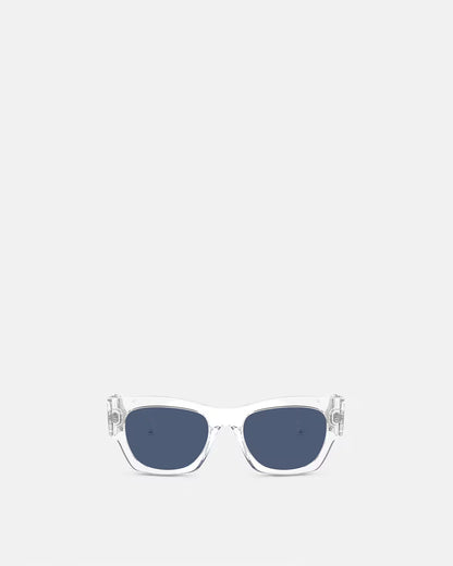 Medusa Biggie Sunglasses Transparent - Versace