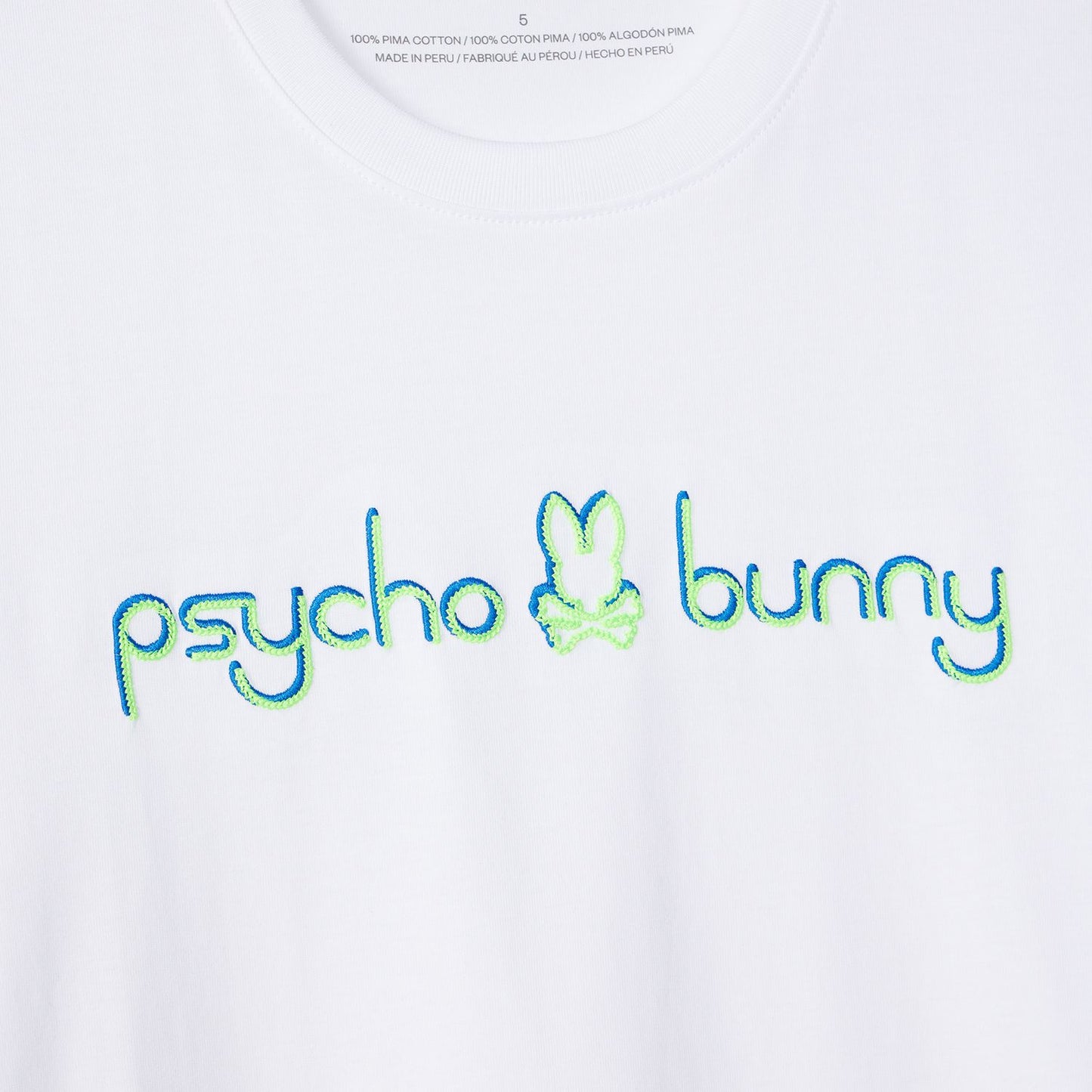 Louis Graphic Tee White - Psycho Bunny