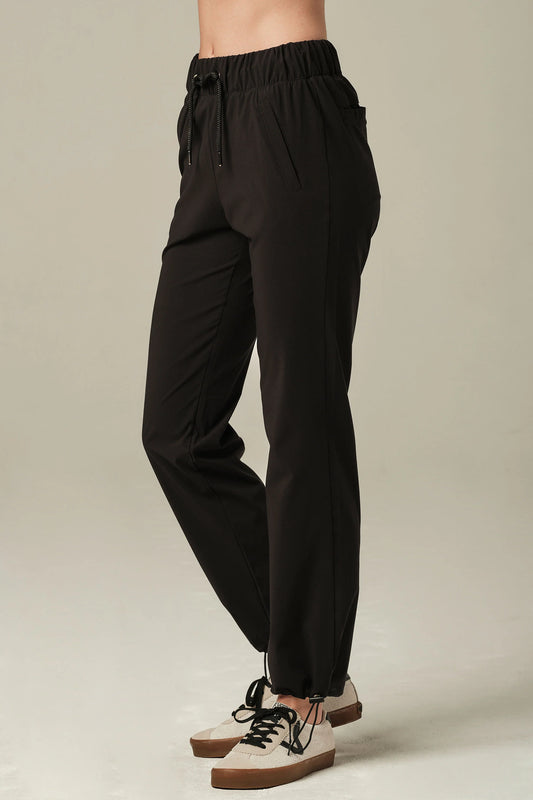 Vacation Mode Jogger Black - 925 FIT