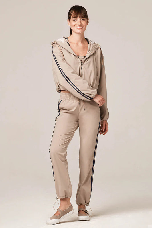 Add Venture Jacket Oatmeal Stripe - 925 FIT