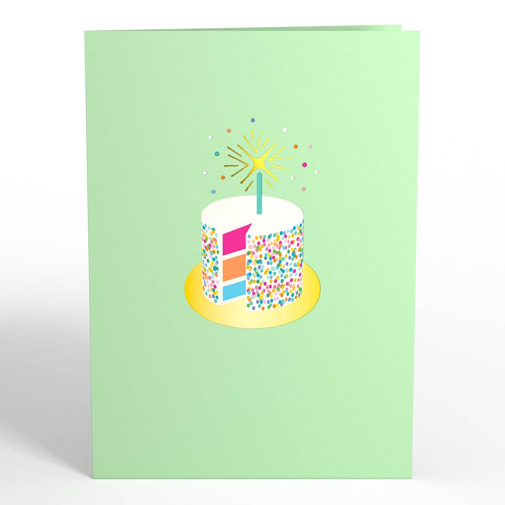 Sprinkles Birthday Cake Pop-Up Card - Lovepop Cards