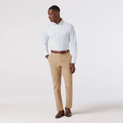 Halyard Dress Shirt White - Mizzen + Main