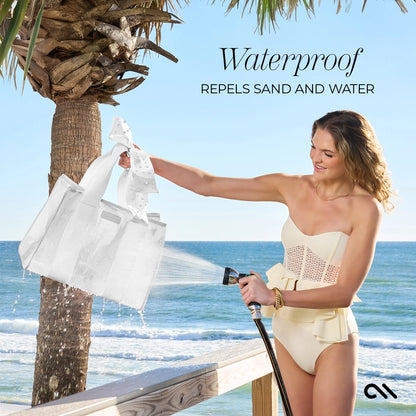 Bow Jelly Tote Ivory Pearl - Case-Mate