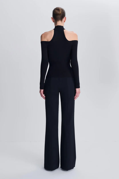 Lila Off Shoulder Top Black - Simkhai