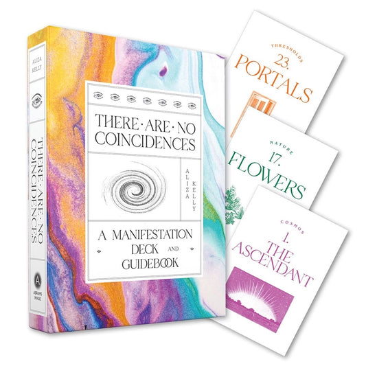 There Are No Coincidences Manifestation Deck & Guide Book - Abrams