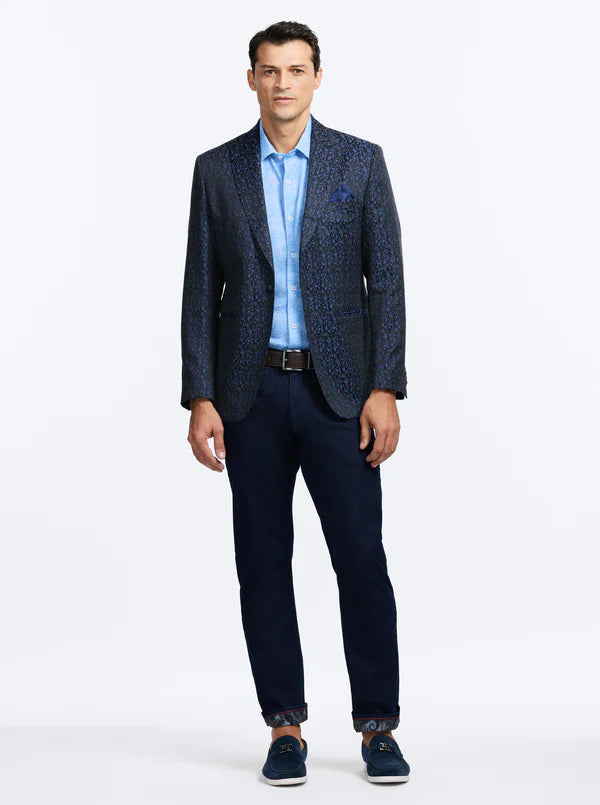 Huston Blazer Navy - Robert Graham
