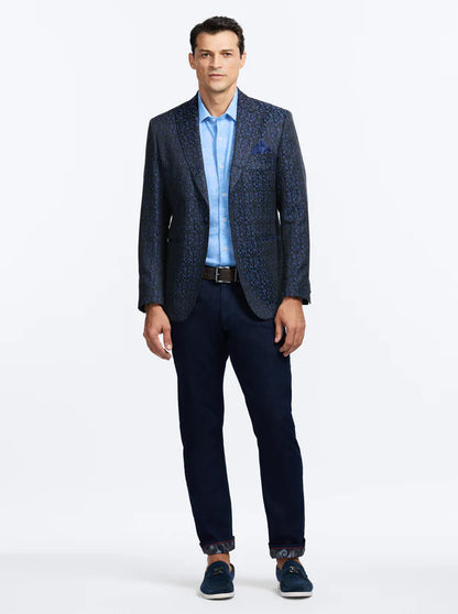 Huston Blazer Navy - Robert Graham