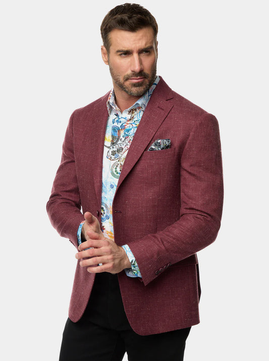 Dawkins Blazer Rust - Robert Graham