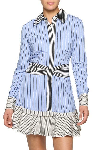 Solana Mini Dress Catalina Stripe - Ramy Brook