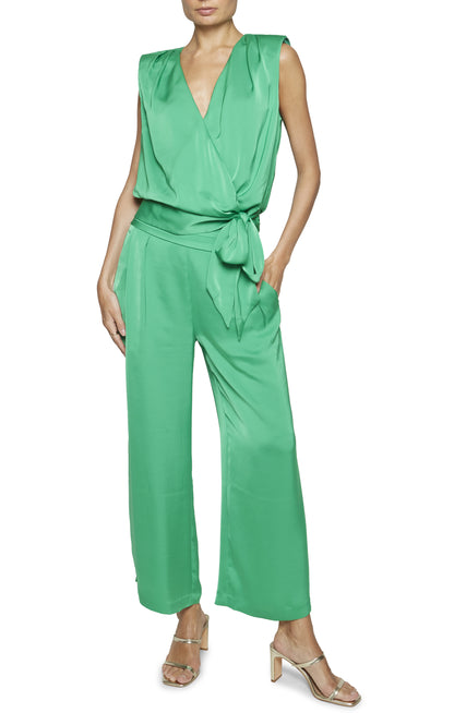 Joss Cropped Wide Leg Pant Bright Palm - Ramy Brook