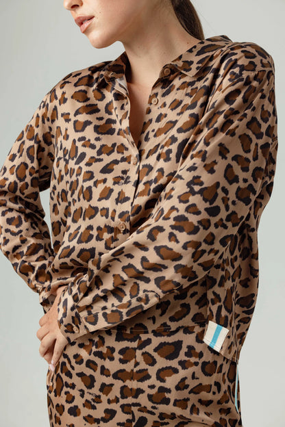 Adrina Shirt Leopard - Sundays