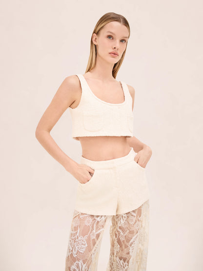 Corelle Pants Ivory - Alexis
