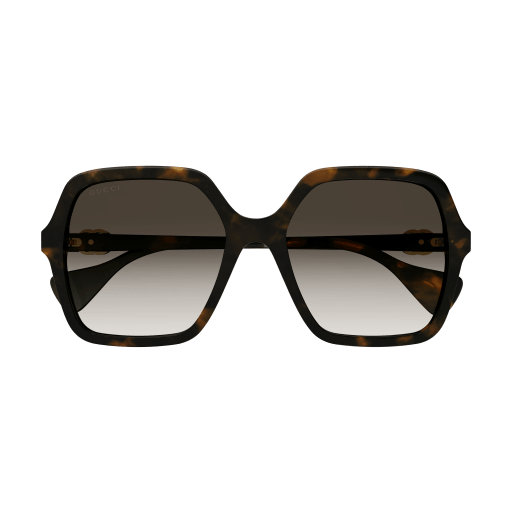Acetate Sunglasses Havana - Gucci