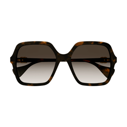 Acetate Sunglasses Havana - Gucci