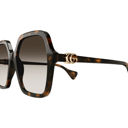 Acetate Sunglasses Havana - Gucci