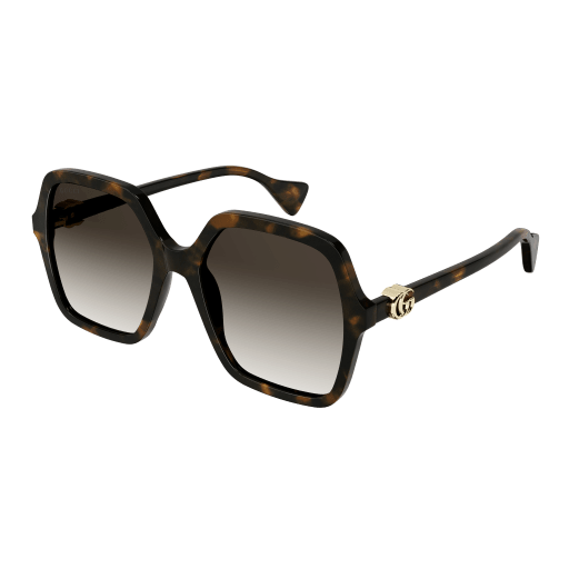 Acetate Sunglasses Havana - Gucci