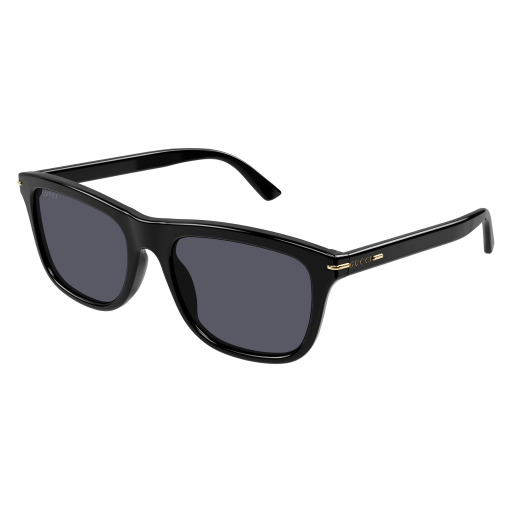 Mens Rectangle Frame Sunglasses Black - Gucci