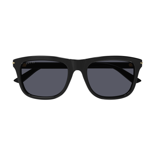 Mens Rectangle Frame Sunglasses Black - Gucci
