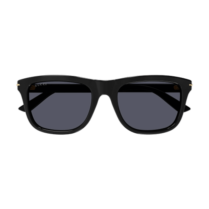 Mens Rectangle Frame Sunglasses Black - Gucci