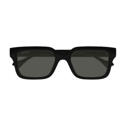 Men's Rectangular Sunglasses Black - Gucci