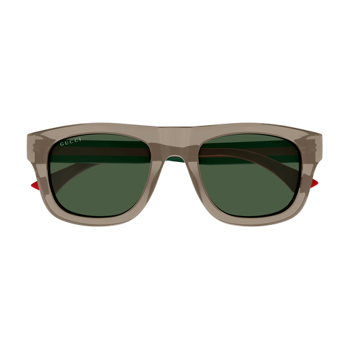 Square Sunglasses Brown/Green - Gucci