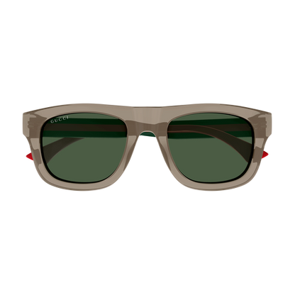 Square Sunglasses Brown/Green - Gucci
