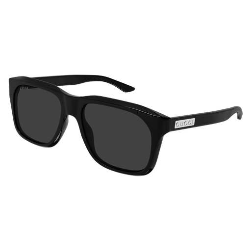 Mens Square Sunglasses Black - Gucci