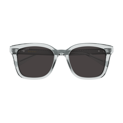 Square Sunglasses Transparent Grey - Gucci
