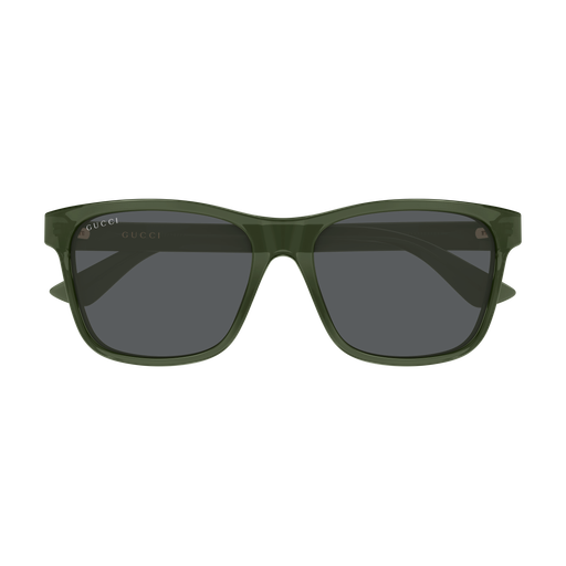 Square Sunglasses Transparent Green - Gucci