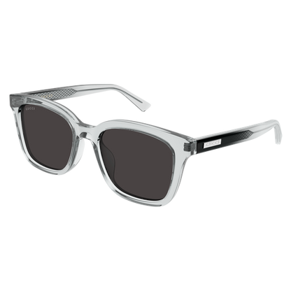 Square Sunglasses Transparent Grey - Gucci