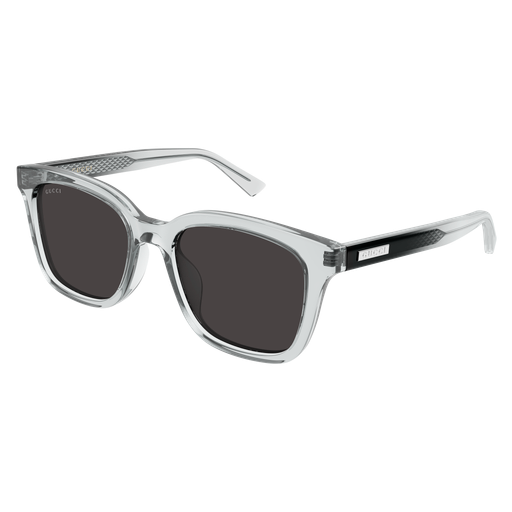 Square Sunglasses Transparent Grey - Gucci