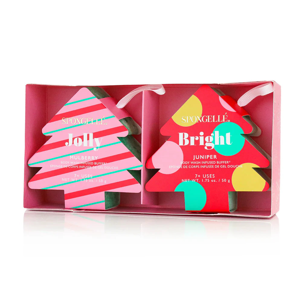 Season's Greetings | Holiday Tree Ornament Gift Set - Spongelle