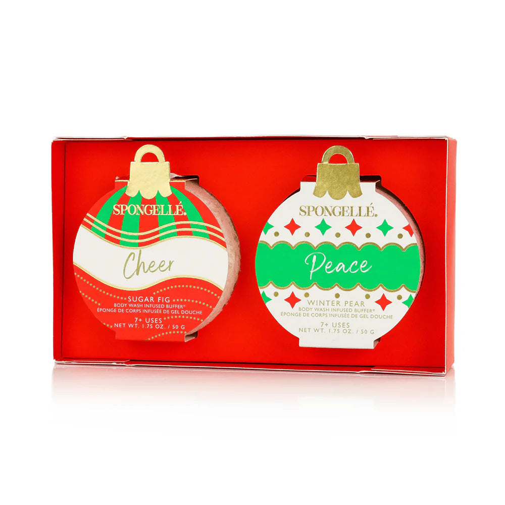 Celebrate The Season | Holiday Ornament Gift Set - Spongelle