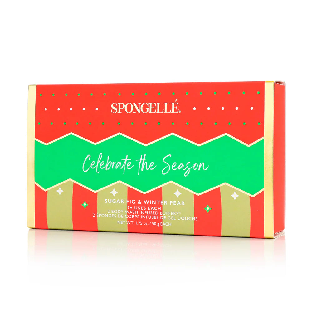 Celebrate The Season | Holiday Ornament Gift Set - Spongelle