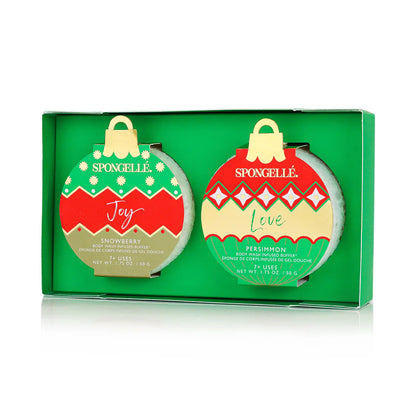 Deck The Halls | Holiday Ornament Gift Set - Spongelle