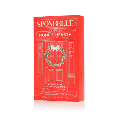 Home & Hearth | Holiday Wreath Gift Set - Spongelle