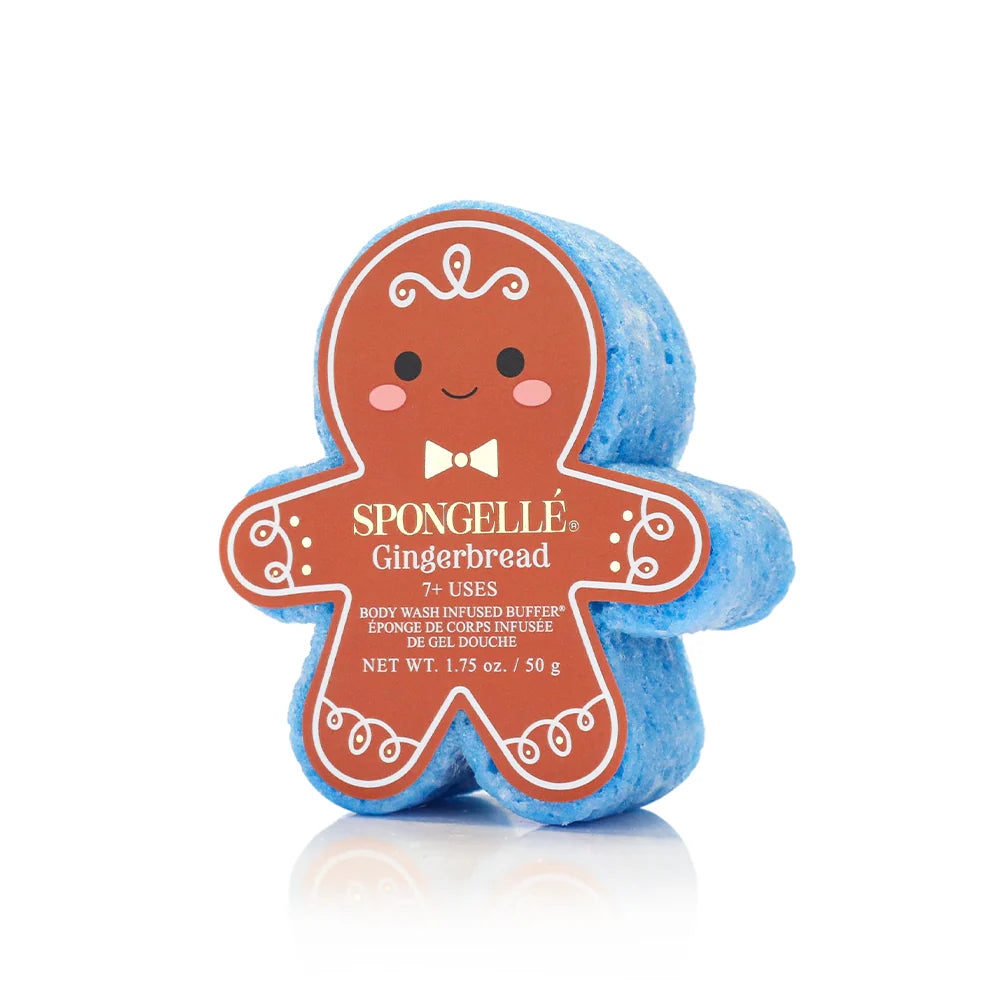 Sugar & Spice | Holiday Gingerbread Gift Set - Spongelle