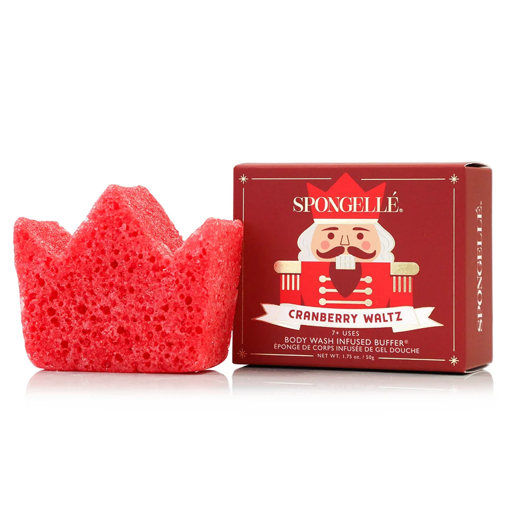 Cranberry Waltz Body Buffer | Holiday Nutcracker - Spongelle