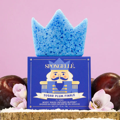 Sugar Plum Finale Body Buffer | Holiday Nutcracker - Spongelle