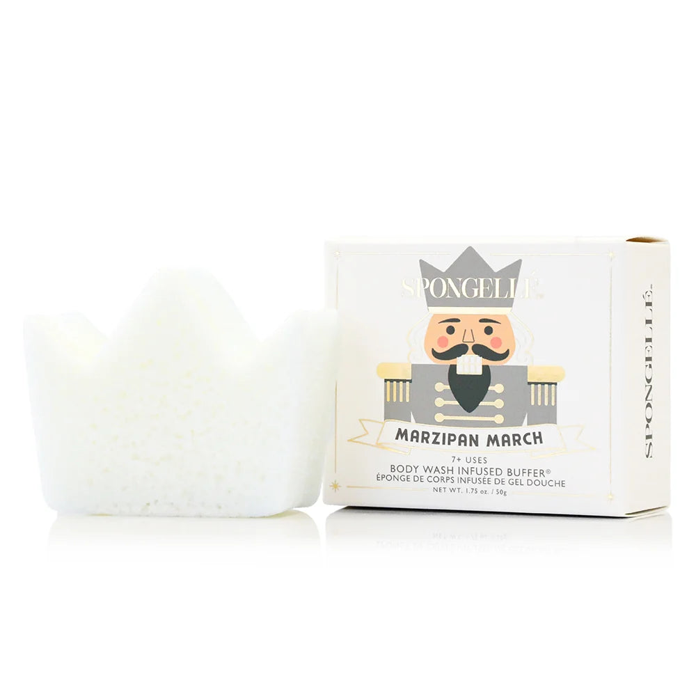 Marzipan March Body Buffer | Holiday Nutcracker - Spongelle