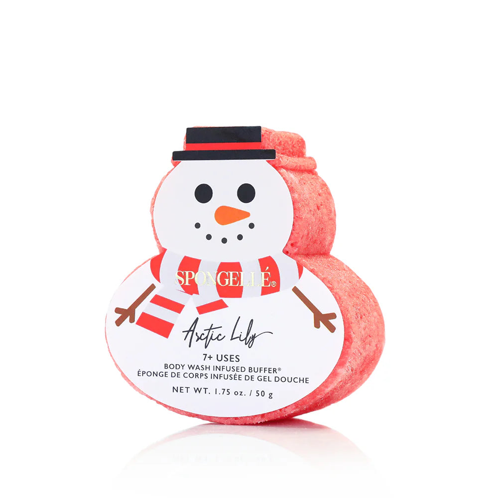 Arctic Lily | Holiday Snowman - Spongelle